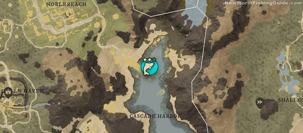 《New World》三星釣點位置及可釣魚類一覽 《New World》三星釣點位置及可釣魚類一覽