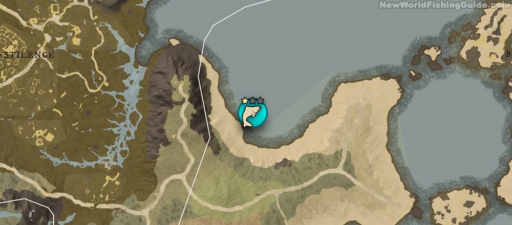《New World》三星釣點位置及可釣魚類一覽 《New World》三星釣點位置及可釣魚類一覽