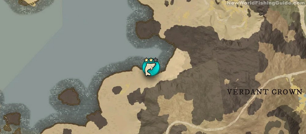 《New World》三星釣點位置及可釣魚類一覽 《New World》三星釣點位置及可釣魚類一覽