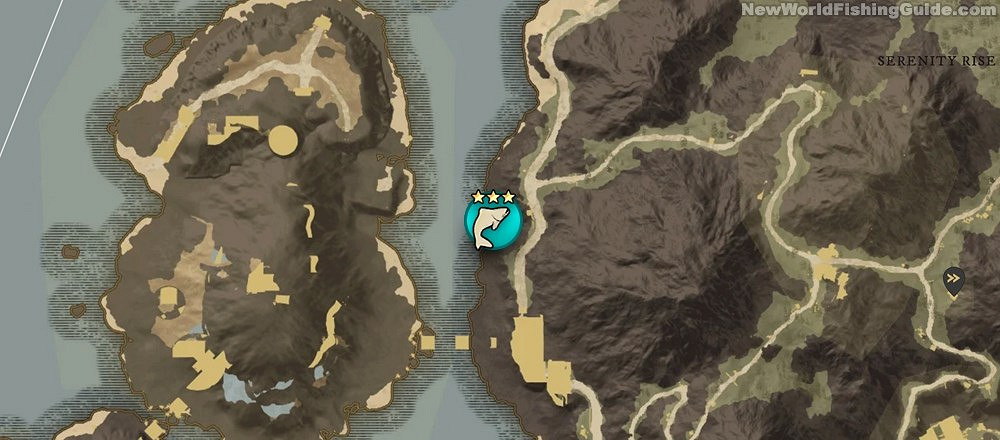 《New World》三星釣點位置及可釣魚類一覽 《New World》三星釣點位置及可釣魚類一覽