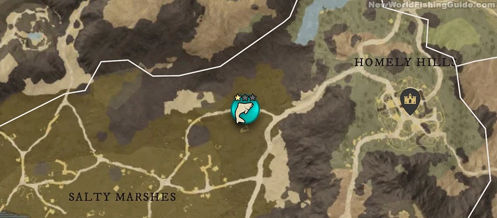 《New World》三星釣點位置及可釣魚類一覽 《New World》三星釣點位置及可釣魚類一覽