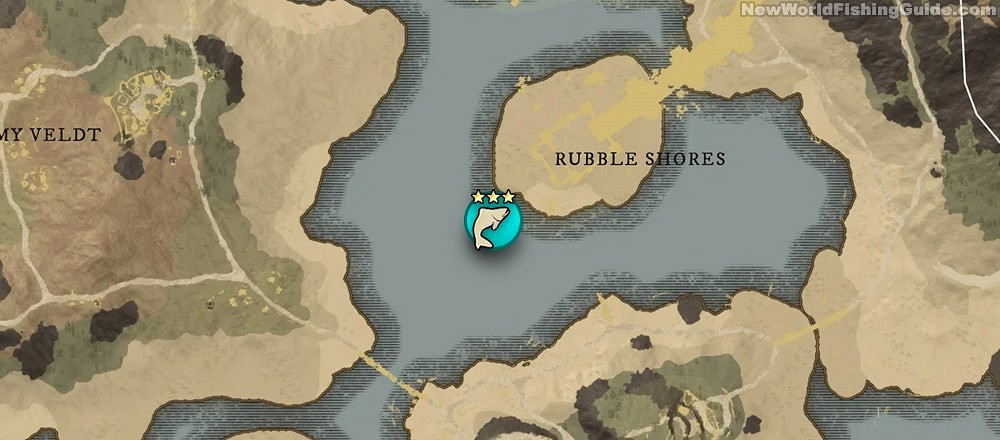 《New World》三星釣點位置及可釣魚類一覽 《New World》三星釣點位置及可釣魚類一覽