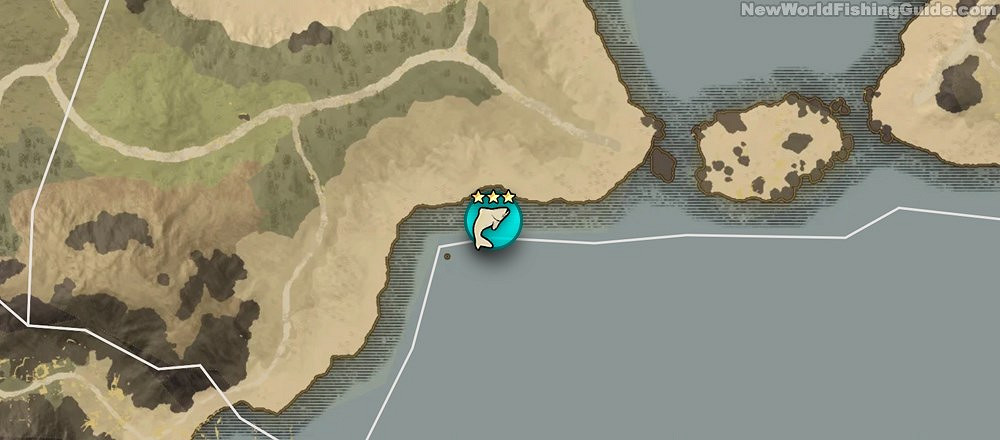 《New World》三星釣點位置及可釣魚類一覽 《New World》三星釣點位置及可釣魚類一覽