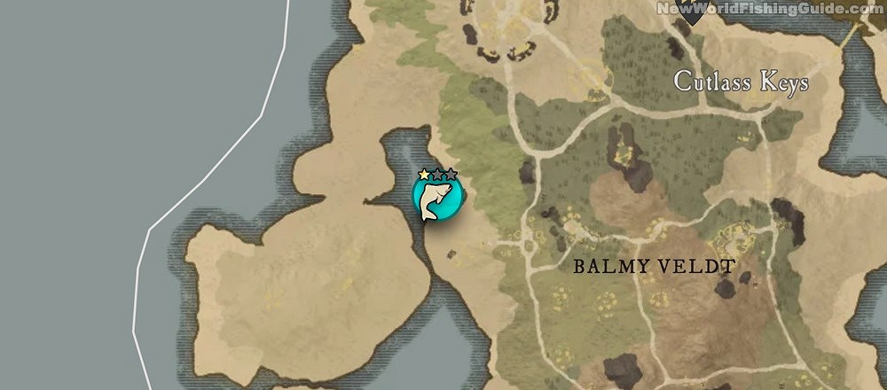 《New World》三星釣點位置及可釣魚類一覽 《New World》三星釣點位置及可釣魚類一覽