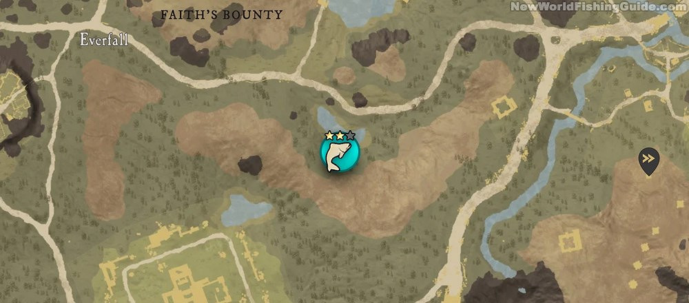 《New World》三星釣點位置及可釣魚類一覽 《New World》三星釣點位置及可釣魚類一覽