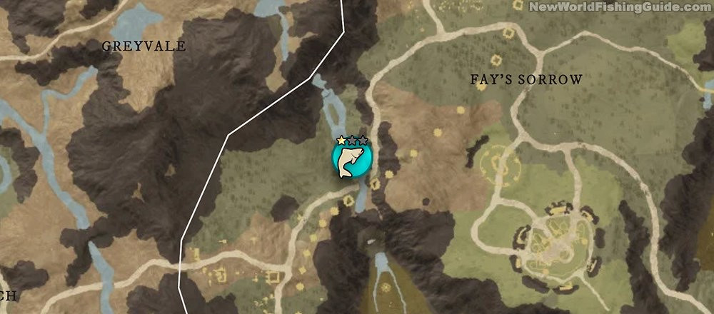 《New World》三星釣點位置及可釣魚類一覽 《New World》三星釣點位置及可釣魚類一覽