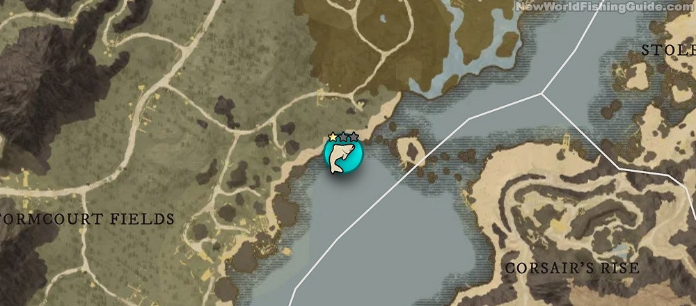 《New World》三星釣點位置及可釣魚類一覽 《New World》三星釣點位置及可釣魚類一覽