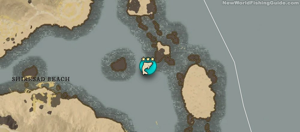 《New World》三星釣點位置及可釣魚類一覽 《New World》三星釣點位置及可釣魚類一覽