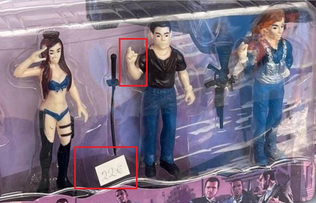 《GTA6》未發售玩具已開賣?角色模型驚現葡萄牙商店 《GTA6》未發售玩具已開賣?角色模型驚現葡萄牙商店