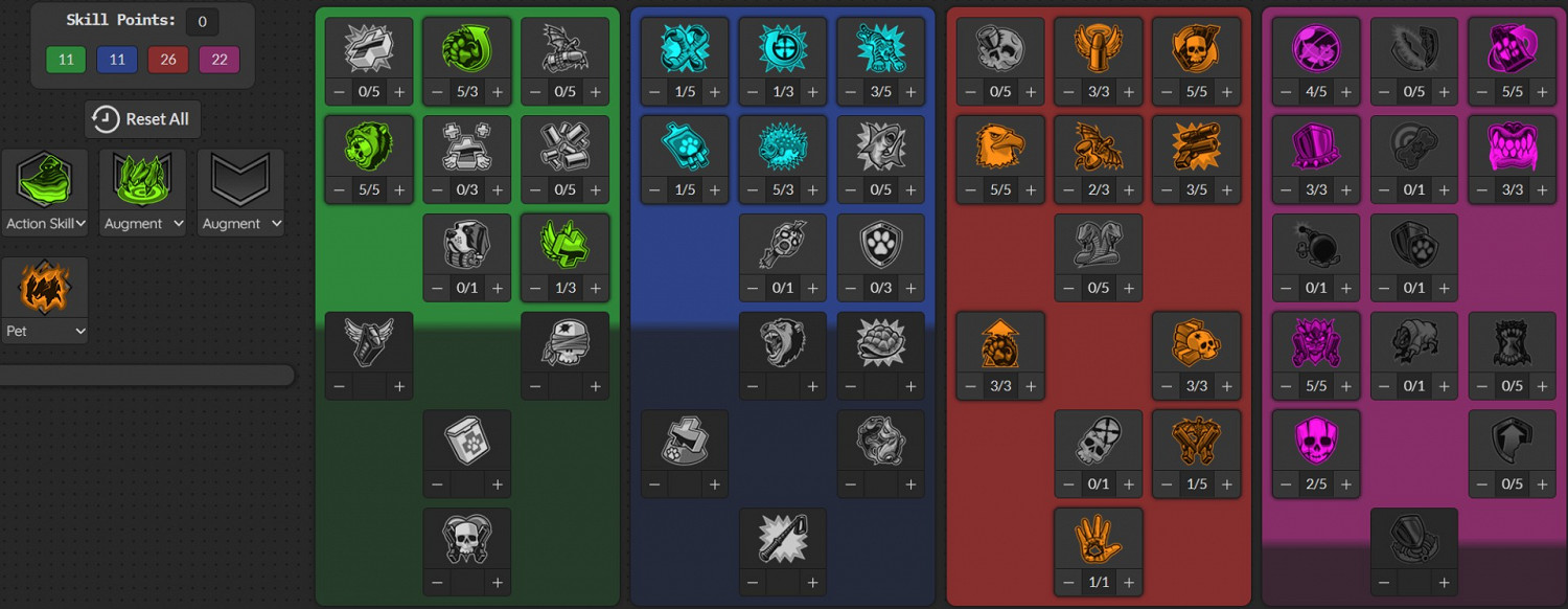 《邊緣禁地3》獸王72級筒子流build推薦 《邊緣禁地3》獸王72級筒子流build推薦