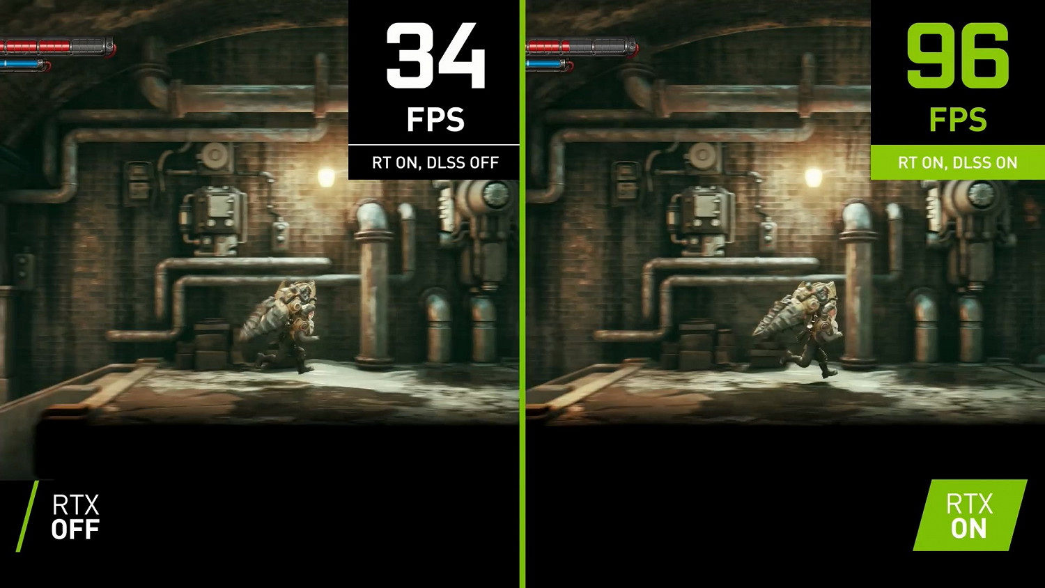 《暗影火炬城》PC版DLSS影片對比:三倍性能提升! 《暗影火炬城》PC版DLSS影片對比:三倍性能提升!