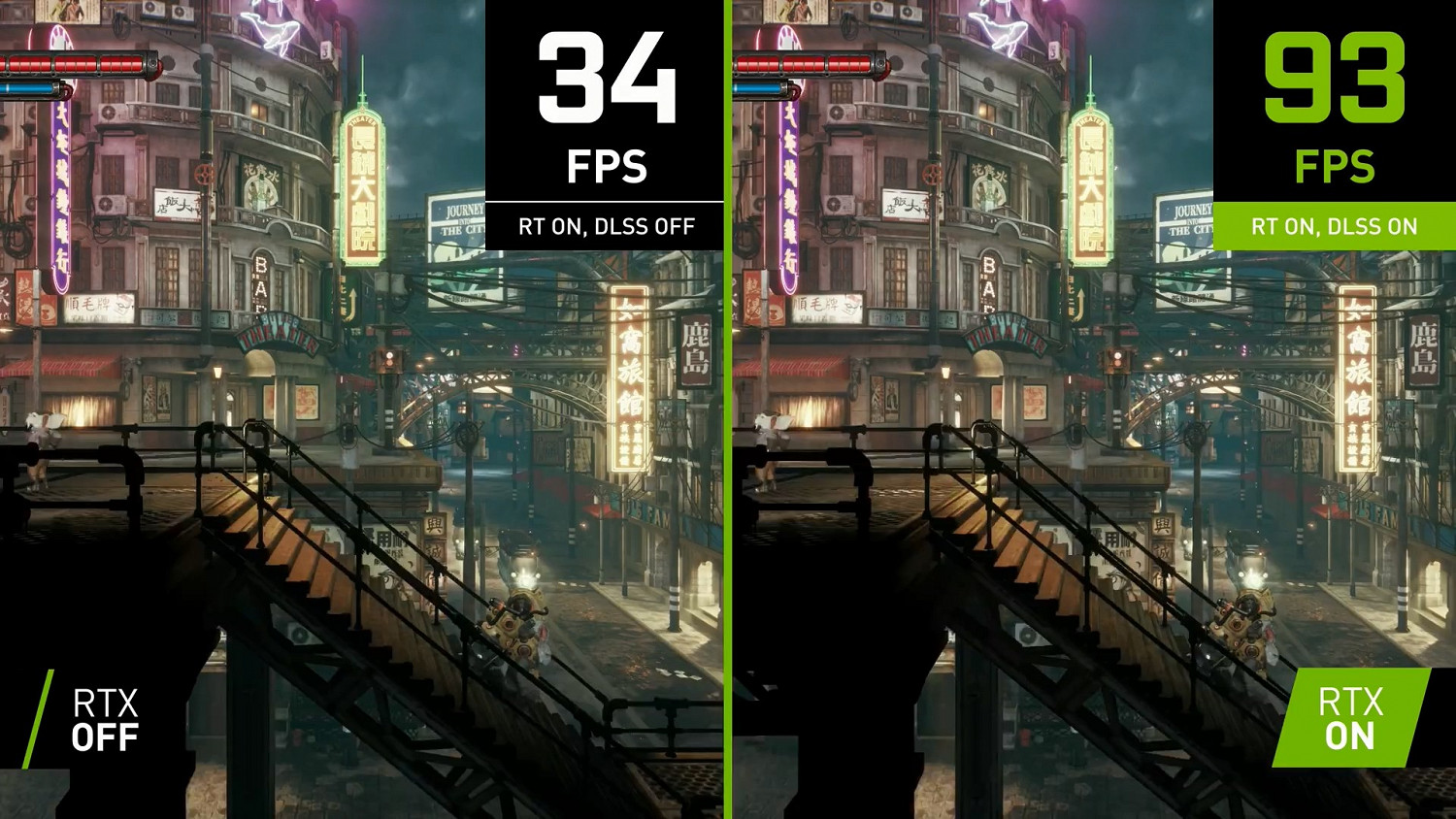 《暗影火炬城》PC版DLSS影片對比:三倍性能提升! 《暗影火炬城》PC版DLSS影片對比:三倍性能提升!