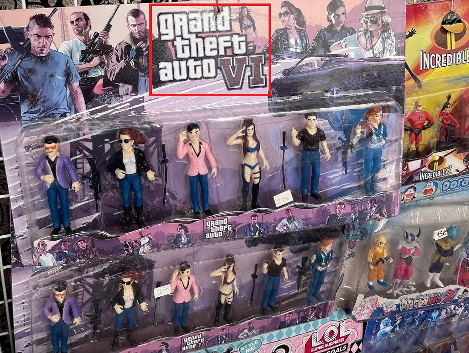 《GTA6》未發售玩具已開賣?角色模型驚現葡萄牙商店 《GTA6》未發售玩具已開賣?角色模型驚現葡萄牙商店