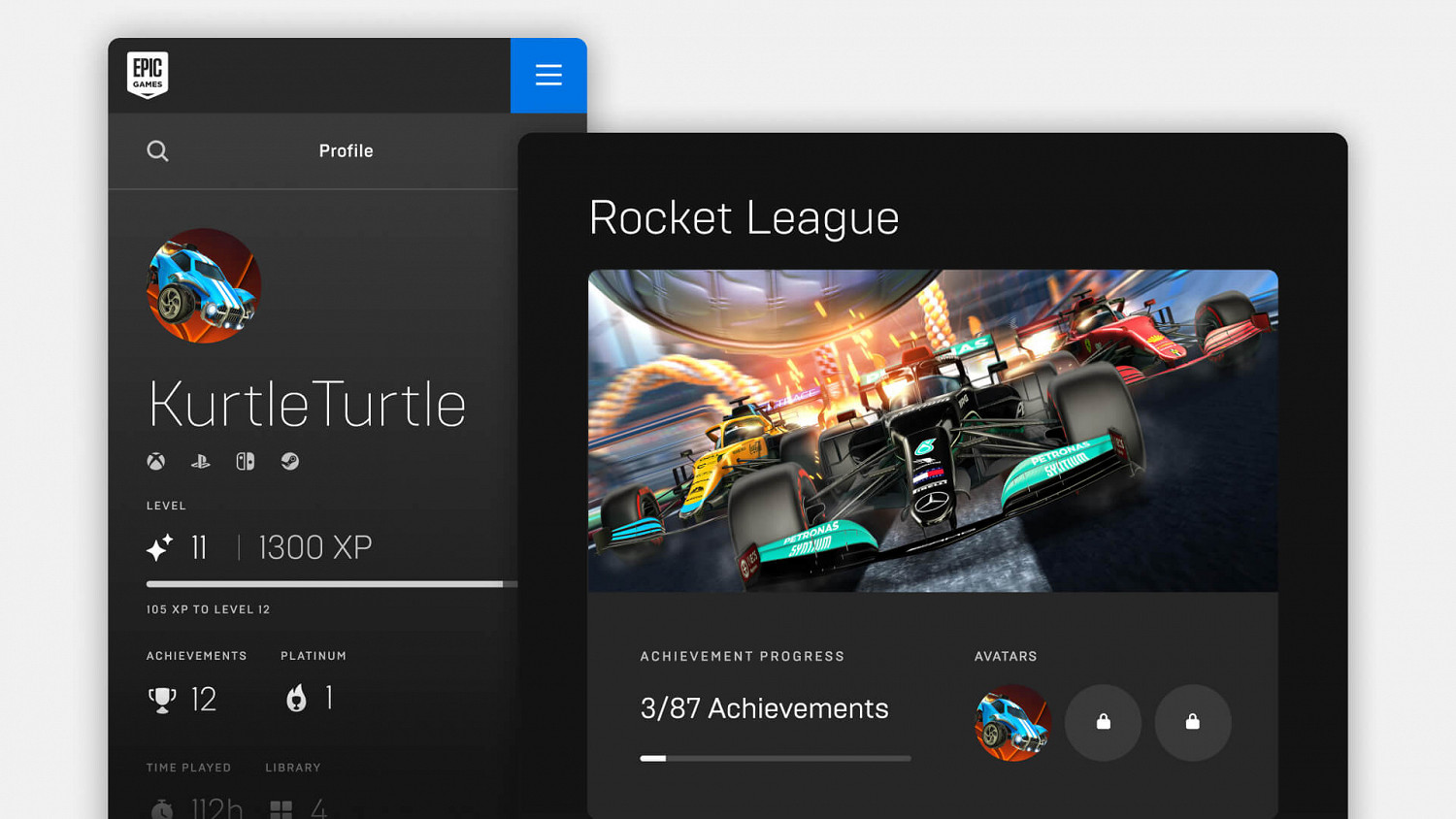 Epic商城成就系統下周上線!年內還有更多社交新功能 Epic商城成就系統下周上線!年內還有更多社交新功能