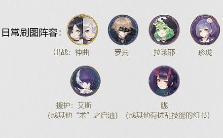 《幻書啟世錄》神曲陣容怎麽搭配 神曲陣容搭配攻略