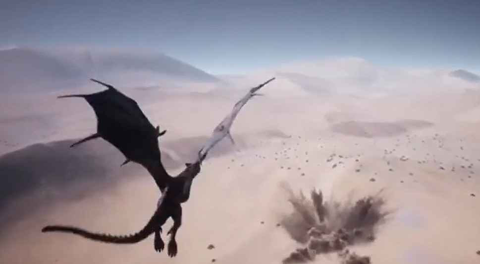 網友自製《飛龍模擬器》可控制巨龍跑跳飛行噴火球 網友自製《飛龍模擬器》可控制巨龍跑跳飛行噴火球