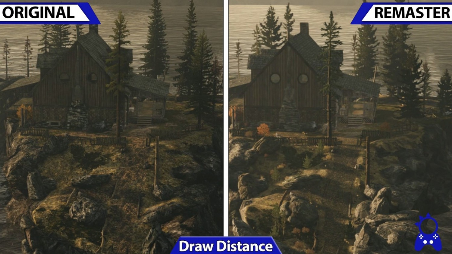 《心靈殺手:復刻版》與原版13分鐘新對比 新光照系統很強 《心靈殺手:復刻版》與原版13分鐘新對比 新光照系統很強