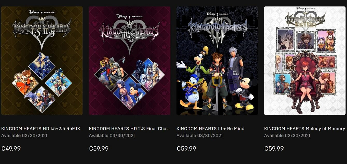 《王國之心》為何由Epic商城獨佔？引擎原因是關鍵