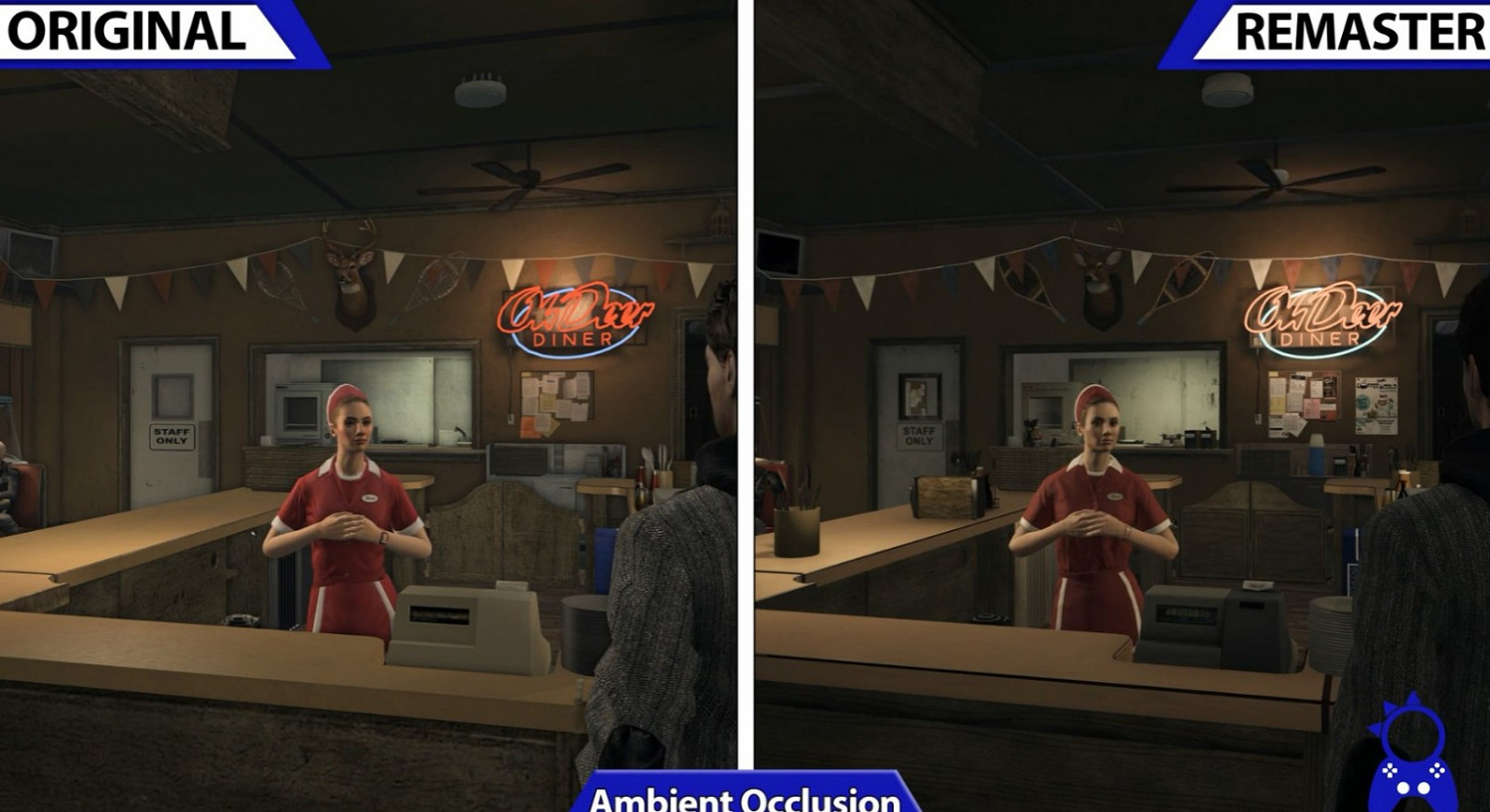 《心靈殺手:復刻版》與原版13分鐘新對比 新光照系統很強 《心靈殺手:復刻版》與原版13分鐘新對比 新光照系統很強