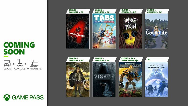 Xbox Game Pass (XGP) 十月新增遊戲公布 《喋血復仇》等 Xbox Game Pass (XGP) 十月新增遊戲公布 《喋血復仇》等