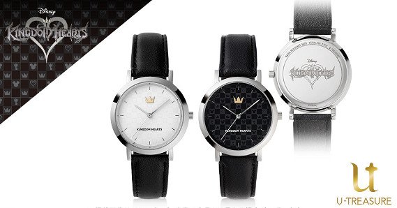 《王國之心》全新連動手錶公開 設計格調素雅清新脫俗 《王國之心》全新連動手錶公開 設計格調素雅清新脫俗