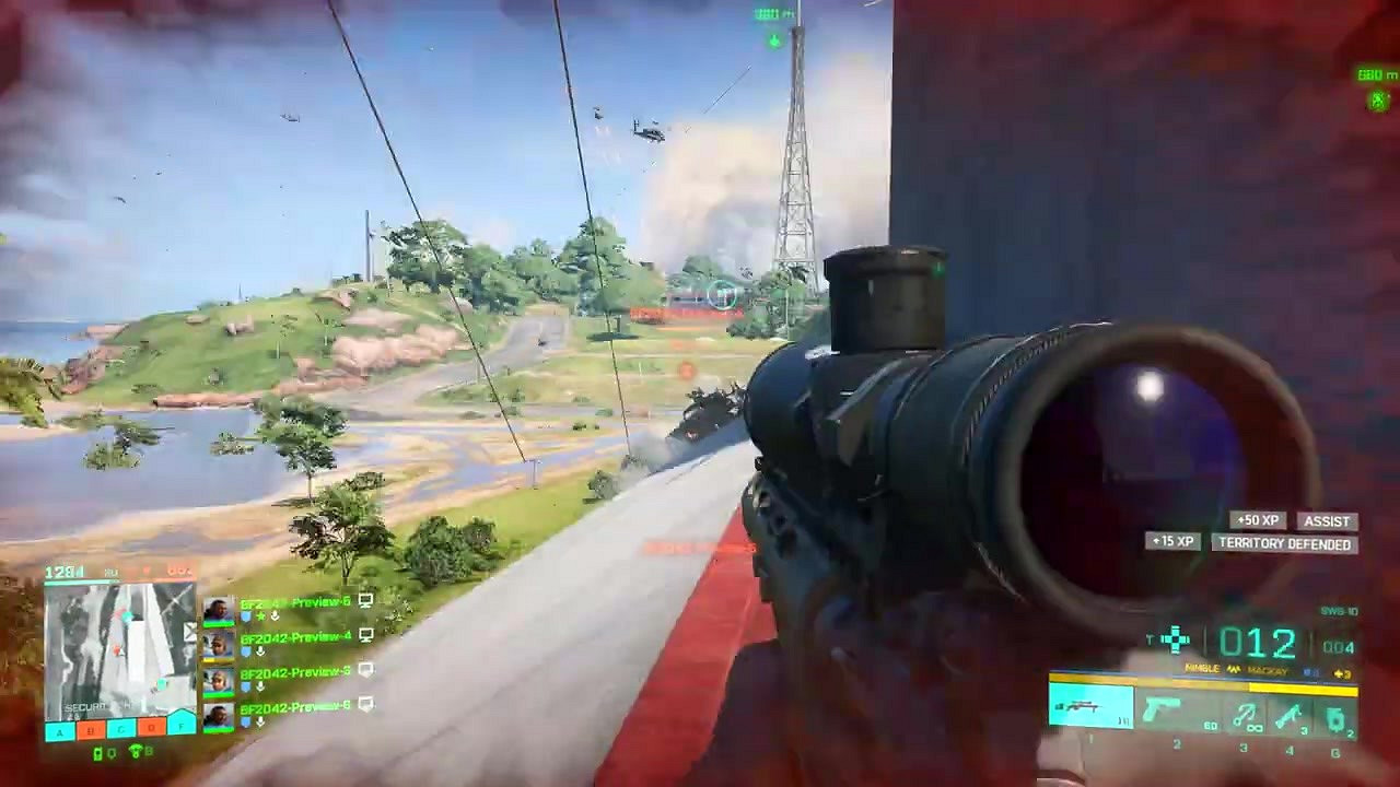 《戰地風雲2042》25分鐘超高畫面設定實機鏡頭分享