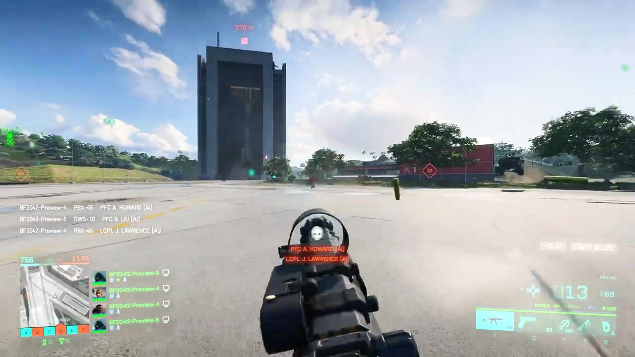 《戰地風雲2042》25分鐘超高畫面設定實機鏡頭分享