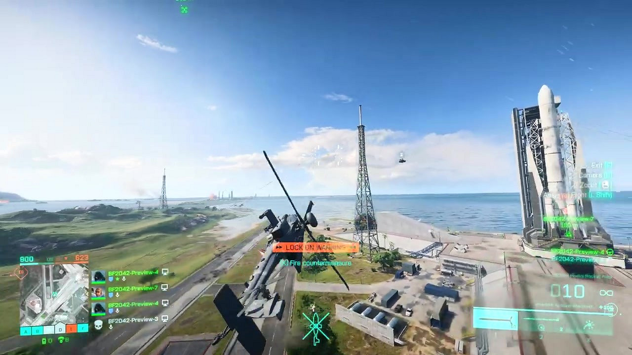 《戰地風雲2042》25分鐘超高畫面設定實機鏡頭分享