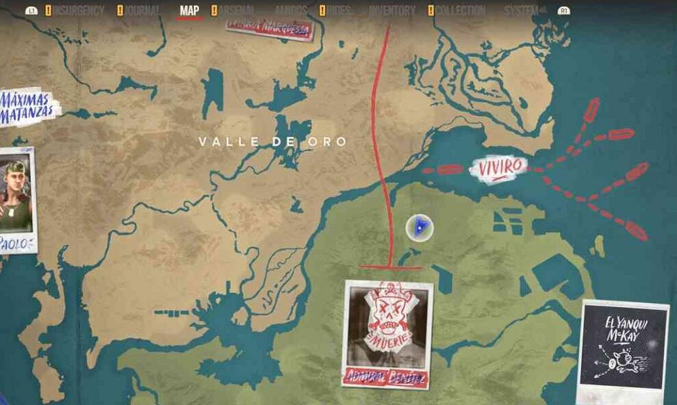 《極地戰嚎6》座駕位置分布一覽 呼嘯的車成就怎麽解鎖？