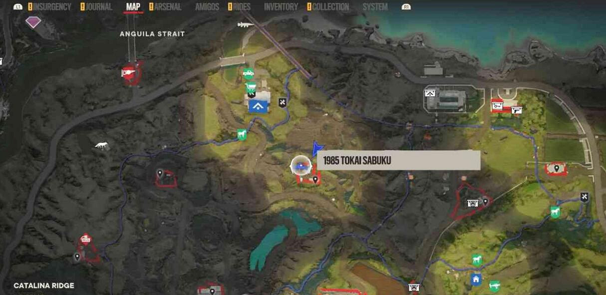 《極地戰嚎6》座駕位置分布一覽 呼嘯的車成就怎麽解鎖？