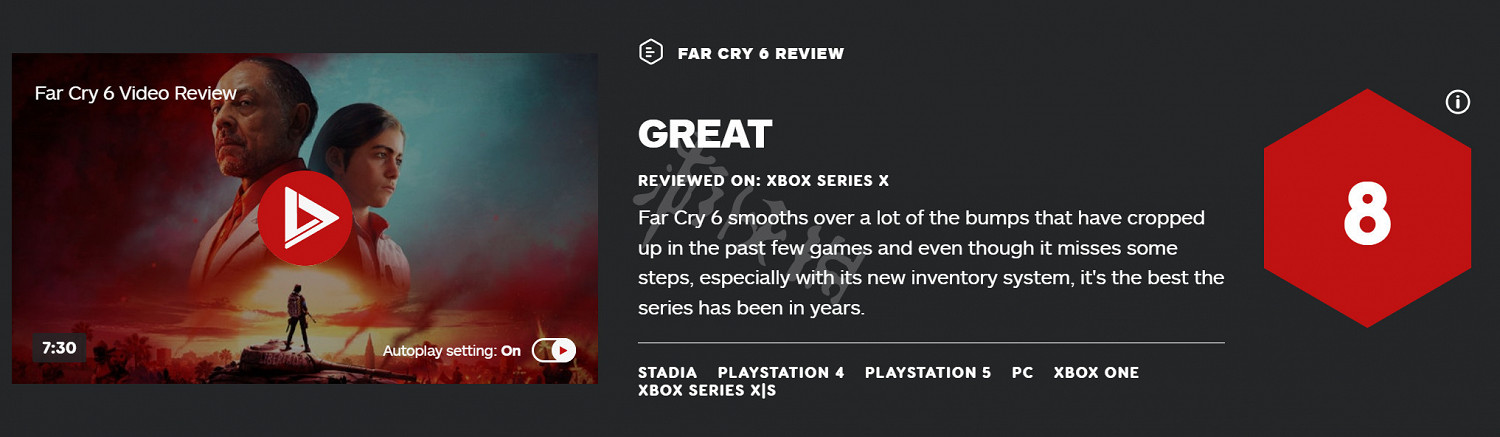 《極地戰嚎6》IGN評分高嗎?IGN評分及評價一覽 《極地戰嚎6》IGN評分高嗎?IGN評分及評價一覽