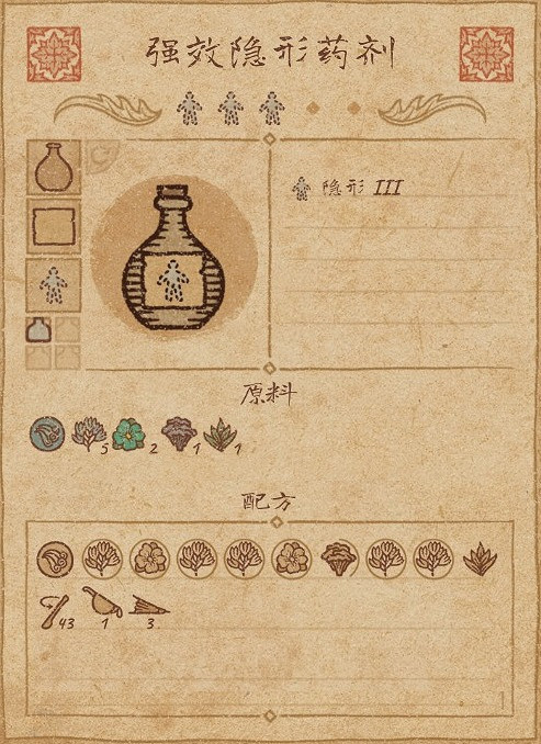 《藥劑工藝煉金術士模擬器》隱身藥劑怎麽配製?強效隱形藥劑配方分享 《藥劑工藝煉金術士模擬器》隱身藥劑怎麽配製?強效隱形藥劑配方分享