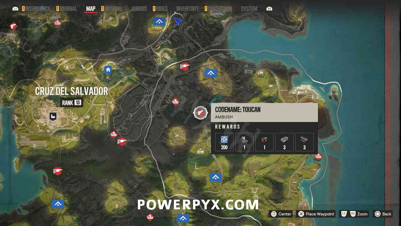 《極地戰嚎6》伏擊地點全匯總 全伏擊地圖位置一覽