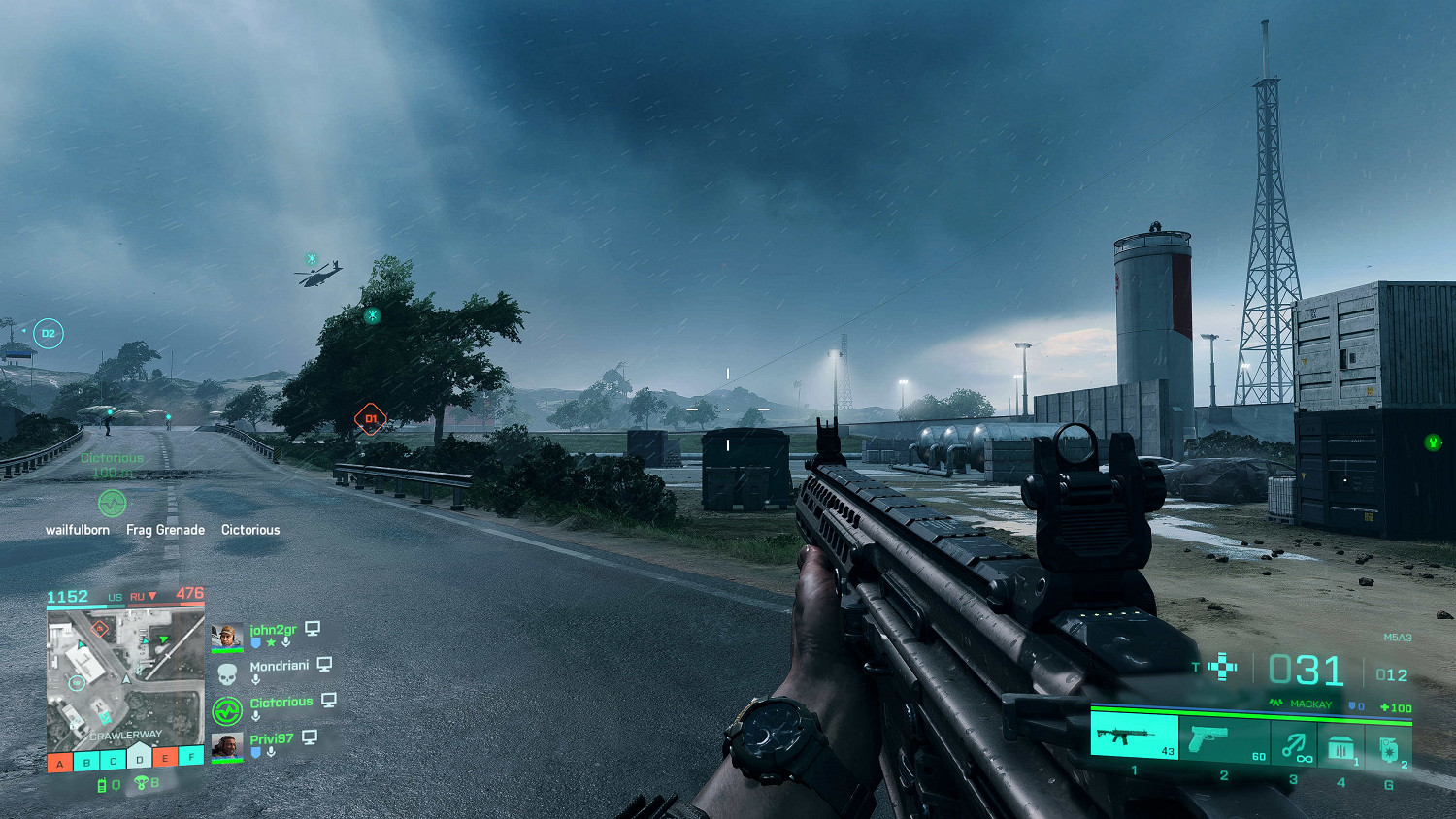 《戰地風雲2042》PC 4K最高畫質截圖 3080幾乎穩定60幀 《戰地風雲2042》PC 4K最高畫質截圖 3080幾乎穩定60幀