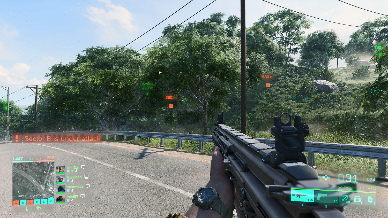 《戰地風雲2042》PC 4K最高畫質截圖 3080幾乎穩定60幀 《戰地風雲2042》PC 4K最高畫質截圖 3080幾乎穩定60幀