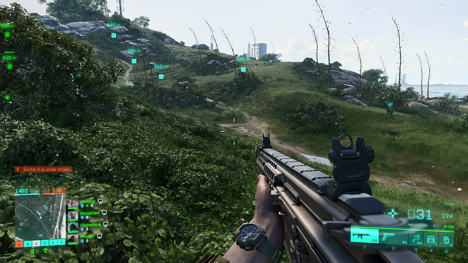 《戰地風雲2042》PC 4K最高畫質截圖 3080幾乎穩定60幀 《戰地風雲2042》PC 4K最高畫質截圖 3080幾乎穩定60幀