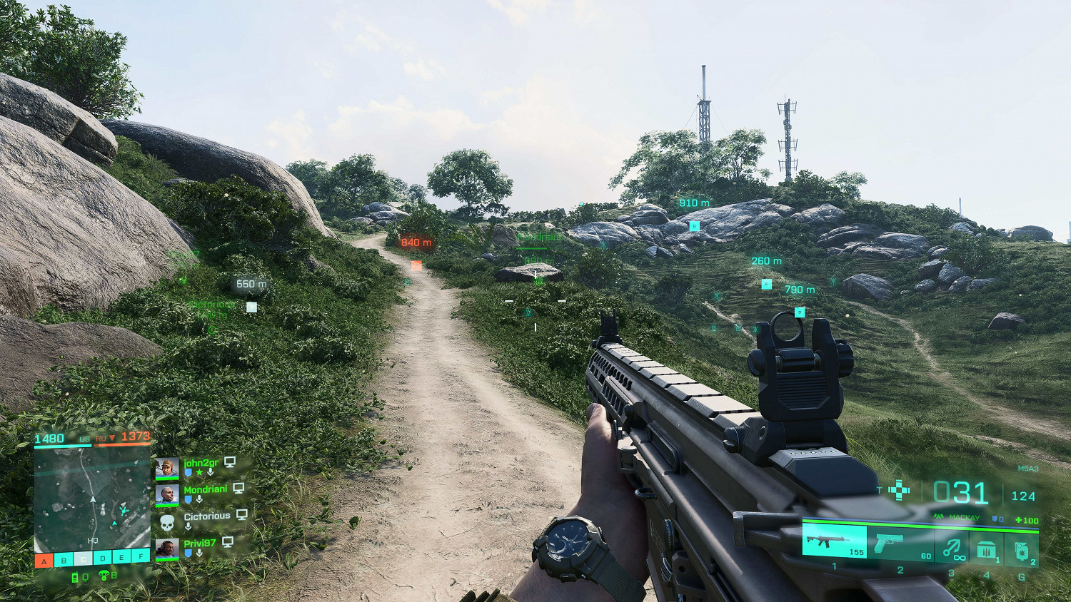 《戰地風雲2042》PC 4K最高畫質截圖 3080幾乎穩定60幀 《戰地風雲2042》PC 4K最高畫質截圖 3080幾乎穩定60幀