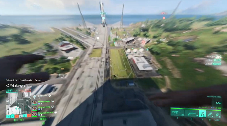 《Apex英雄》玩家已經發現《戰地風雲2042》高速移動技巧 《Apex英雄》玩家已經發現《戰地風雲2042》高速移動技巧