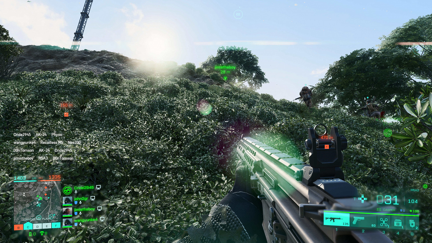 《戰地風雲2042》PC 4K最高畫質截圖 3080幾乎穩定60幀 《戰地風雲2042》PC 4K最高畫質截圖 3080幾乎穩定60幀