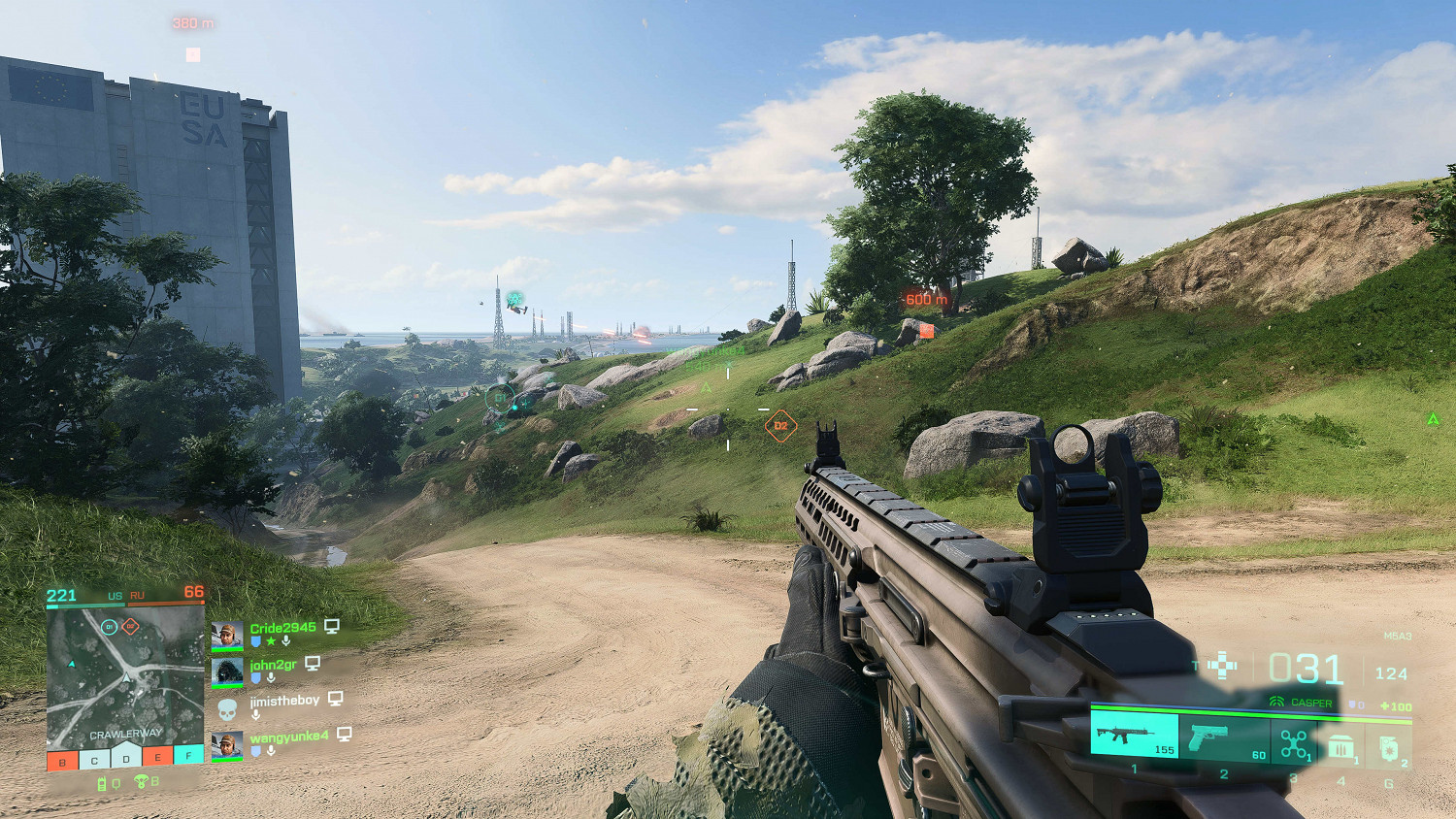 《戰地風雲2042》PC 4K最高畫質截圖 3080幾乎穩定60幀 《戰地風雲2042》PC 4K最高畫質截圖 3080幾乎穩定60幀