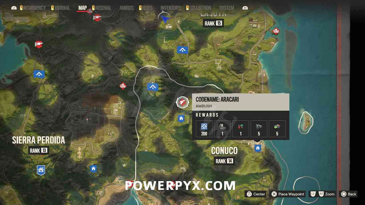 《極地戰嚎6》伏擊地點全匯總 全伏擊地圖位置一覽