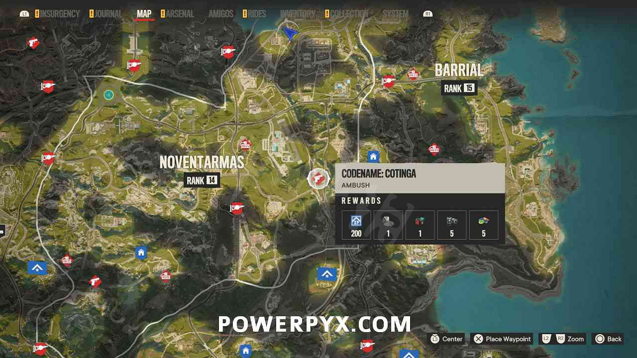 《極地戰嚎6》伏擊地點全匯總 全伏擊地圖位置一覽