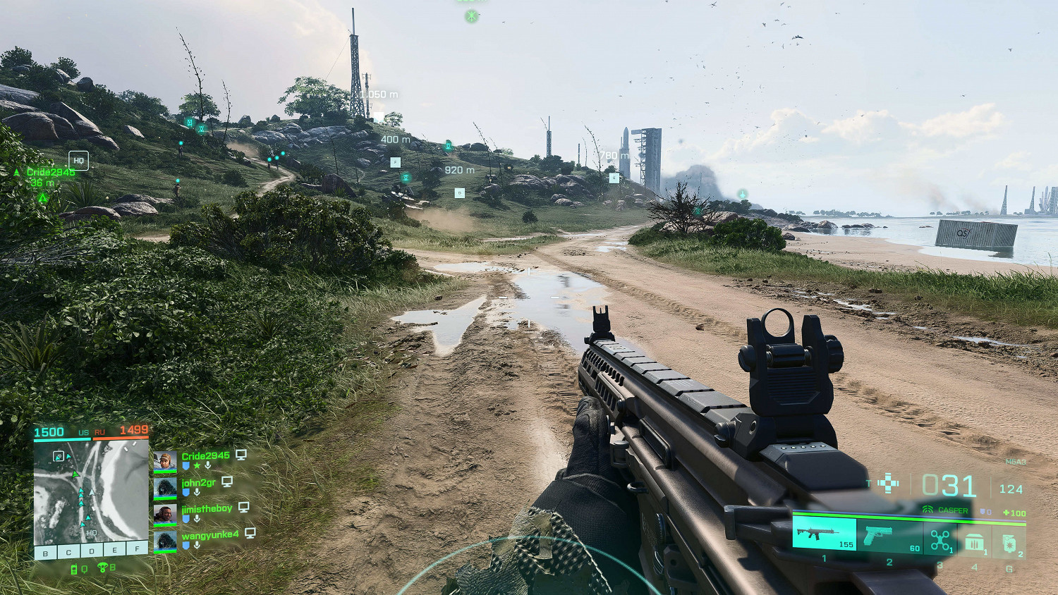 《戰地風雲2042》PC 4K最高畫質截圖 3080幾乎穩定60幀 《戰地風雲2042》PC 4K最高畫質截圖 3080幾乎穩定60幀