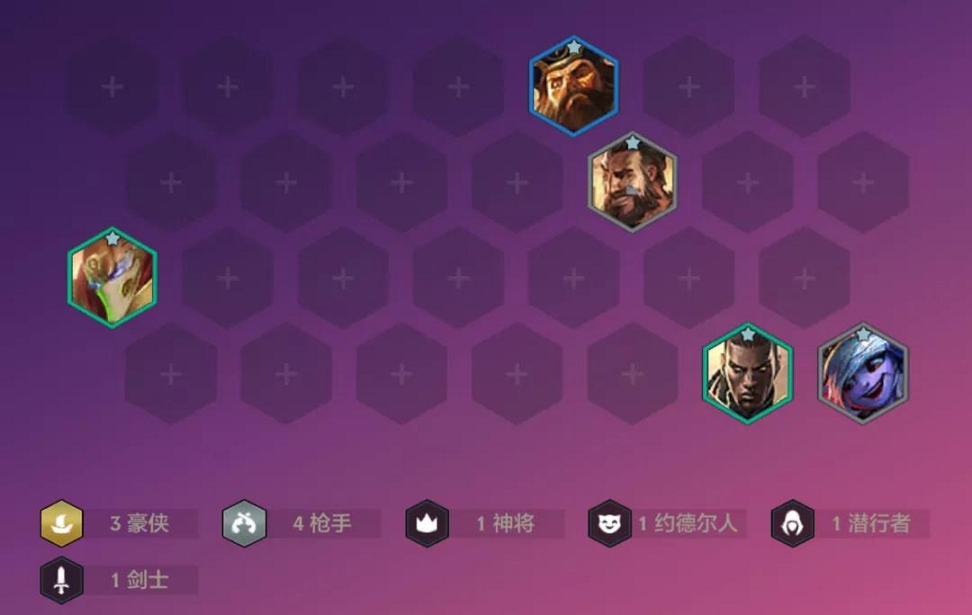 《金鏟鏟之戰》男槍主C陣容推薦 豪俠劍槍無畏重炮裝備搭配