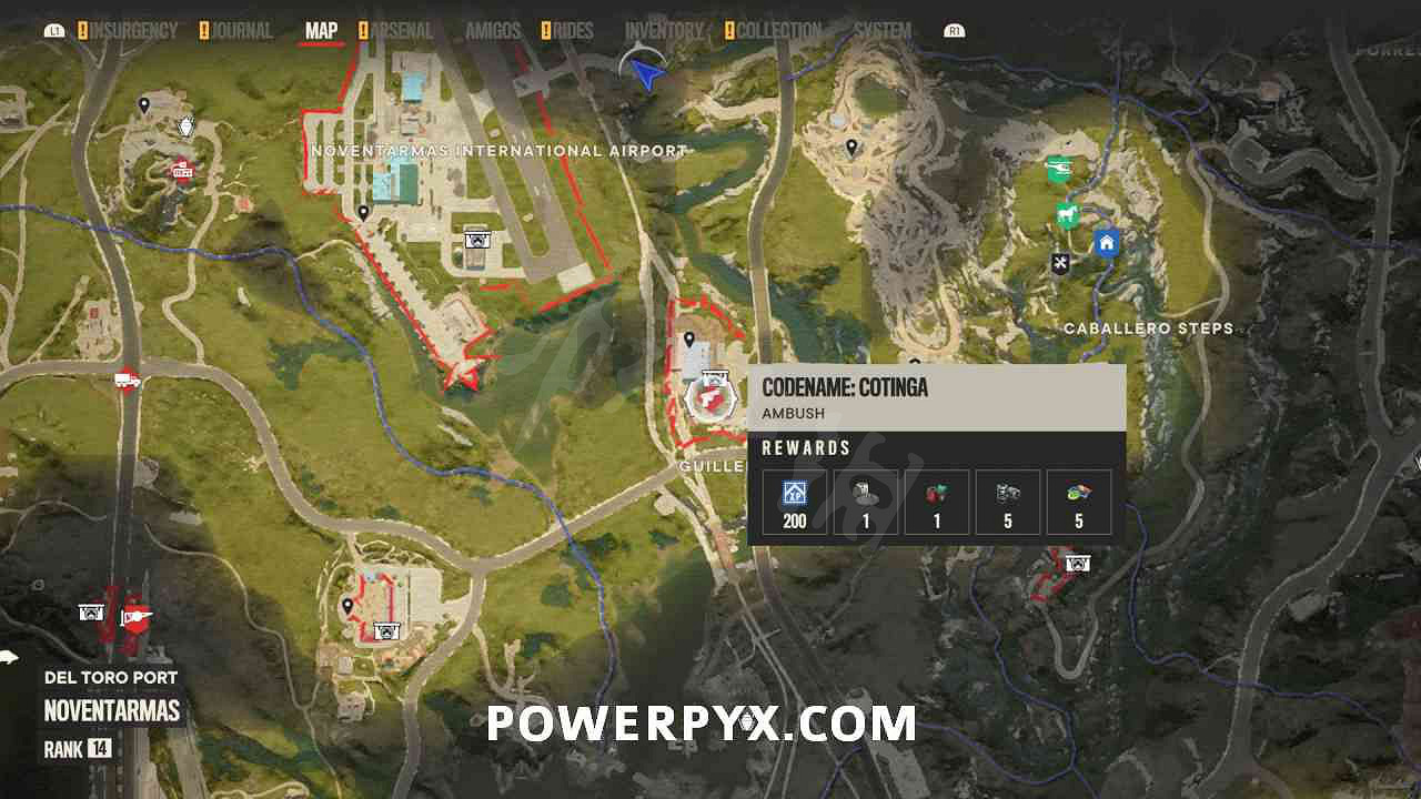 《極地戰嚎6》伏擊地點全匯總 全伏擊地圖位置一覽