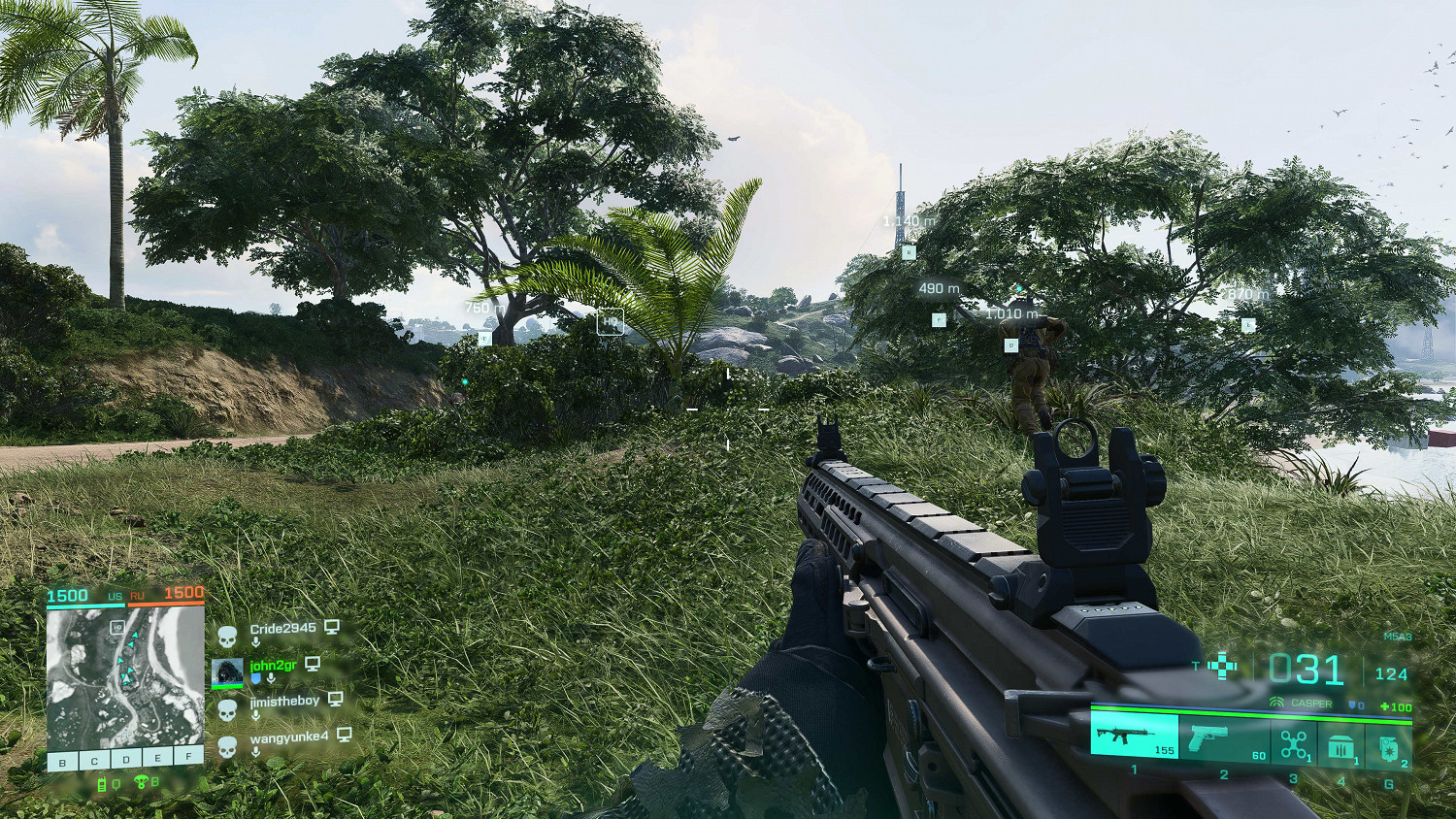 《戰地風雲2042》PC 4K最高畫質截圖 3080幾乎穩定60幀 《戰地風雲2042》PC 4K最高畫質截圖 3080幾乎穩定60幀