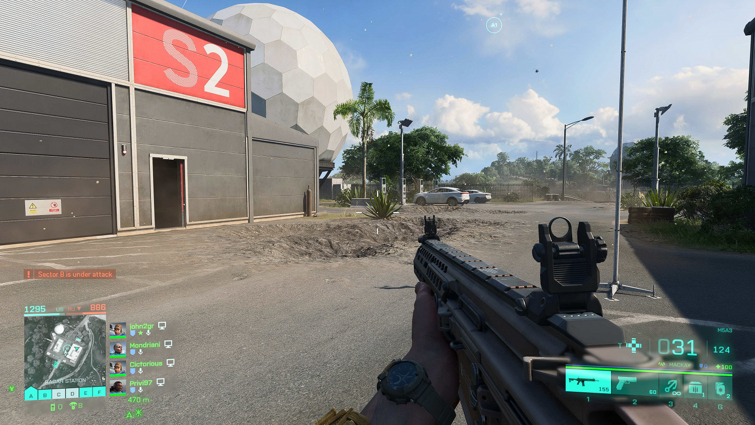 《戰地風雲2042》PC 4K最高畫質截圖 3080幾乎穩定60幀 《戰地風雲2042》PC 4K最高畫質截圖 3080幾乎穩定60幀