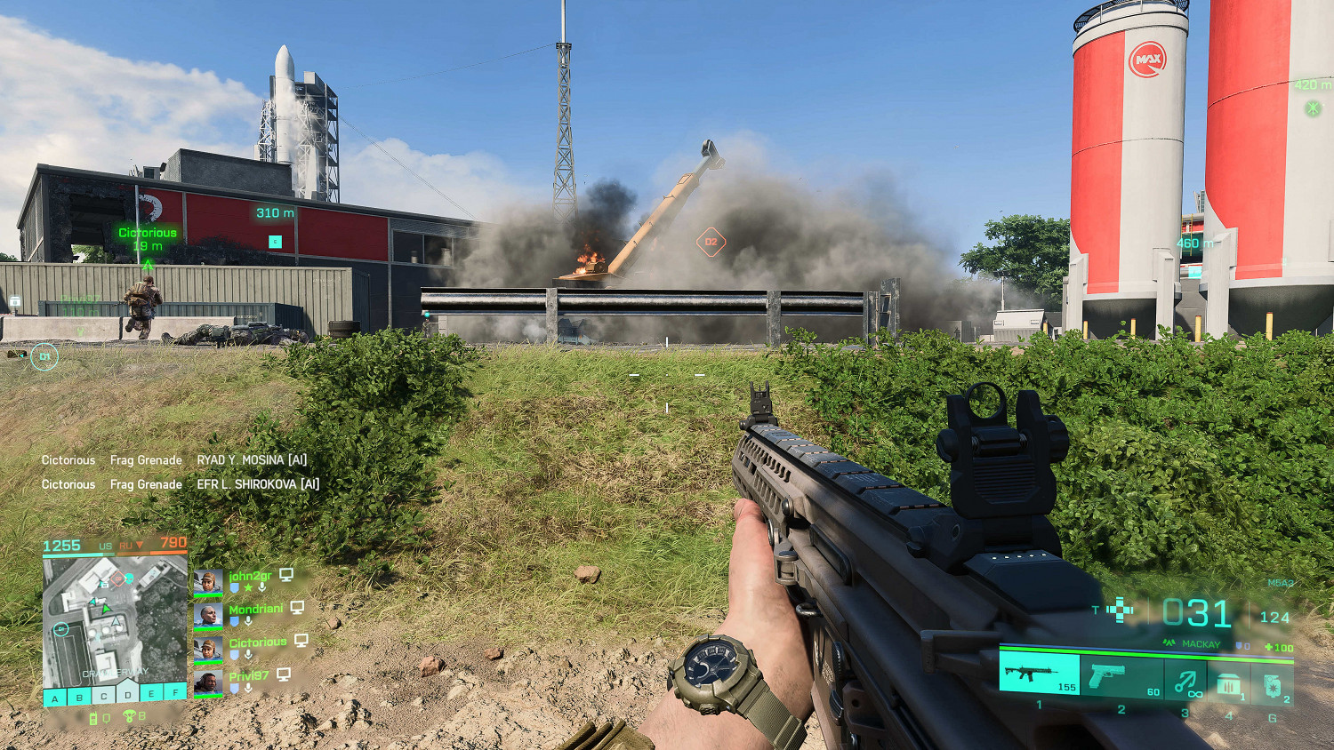 《戰地風雲2042》PC 4K最高畫質截圖 3080幾乎穩定60幀 《戰地風雲2042》PC 4K最高畫質截圖 3080幾乎穩定60幀