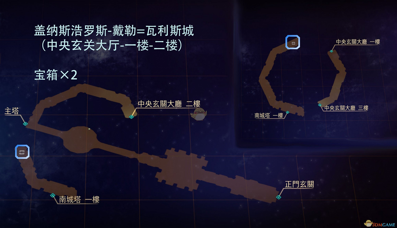 《破曉傳奇》蓋納斯浩羅斯全寶箱貓頭鷹位置介紹 《破曉傳奇》蓋納斯浩羅斯全寶箱貓頭鷹位置介紹