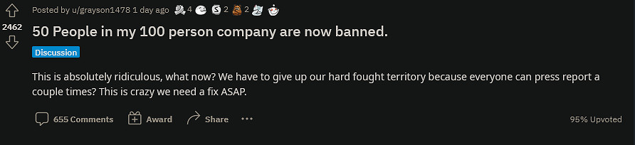 《新世界》玩家通過舉報封禁對手來贏得對戰活動 《新世界》玩家通過舉報封禁對手來贏得對戰活動